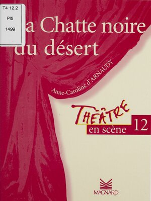 cover image of La chatte noire du désert